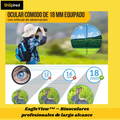 EagleView™ – Binoculares profesionales de largo alcance