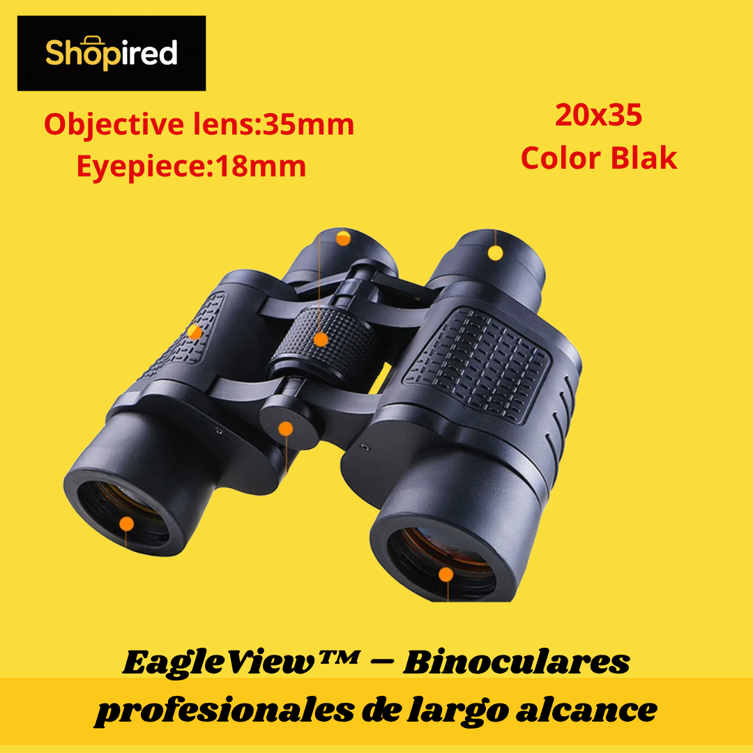 EagleView™ – Binoculares profesionales de largo alcance